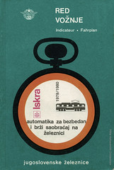 Red Vožnje Jugoslovenske Železnice 1979 - 1980