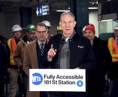 181 St A Station Fully Accessible