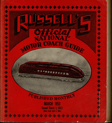 Russell's Official National Motor Coach Guide : March 1953