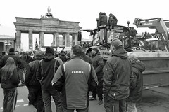Berlin Demonstrationen Tiergarten Brandenburger Tor usw. 