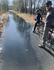 Flooding on the Capital Trail, 12/18/23