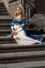 230422 Haarzuilens - Elfia 2023 - The Princess in Blue and White #