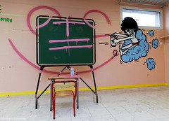 Street Art Le Gouesnou Bretagne la Vieille Ecole Décembre2023
