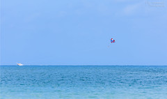 Parasailing over the Gulf of Mexico - St. Pete Beach, Florida