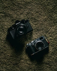 2024 JAN Nikon ZF & Fujifilm X100F.