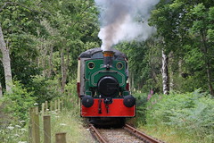 Royal Deeside Railway; 17 juli 2022.