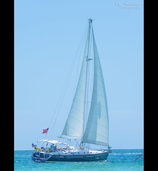 Sailboat Cygnus from Dania Beach, Florida - St. Pete Beach, Florida