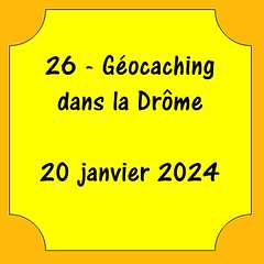 26 - Géocaching dans la Drôme