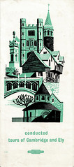 Conducted Tours of Cambridge & Ely : leaflet issued by British Railways, Eastern Region, 1960