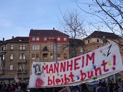 Mannheim: NIE WIEDER IST JETZT!