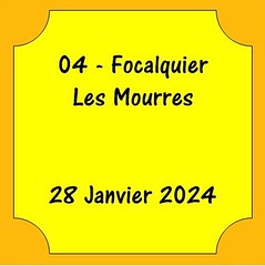 04 - Forcalquier - Les Mourres - 28 janvier 2024