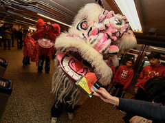 Lion Dance for Lunar New Year 2024 at Grand Central