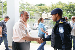 Prefeito Fuad Noman no Posto de Comando no Centro Integrado de Operações de Belo Horizonte (COP-BH) para o Carnaval de BH - 27/01/2024