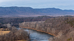 View North of the South Fork of the Shenandoah River from Culler's Overlook @ Shenandoah River State Park - Bentonville, VA, USA