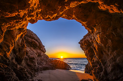 California Coast Malibu Sea Cave Malibu Beach Fine Art Landscape Nature Sunrise Sunset Photography! Leo Carillo State Beach! Dr. Elliot McGucken dx4/dt=ic Master Fine Art Photographer Wide Angle Lens!