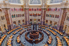 Reading Room, Library of Congress, Thomas Jefferson Building