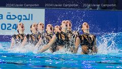 World Aquatics Championship. Artistic. Final. Acrobatico. Doha. Febrero 2024