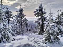 Winter in Góry Suche, Poland. Part 1.