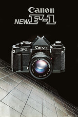 CANON New F-1 brochure (French edition 1982)