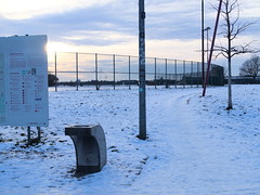 Tempelhofer Feld in snow 01/2024