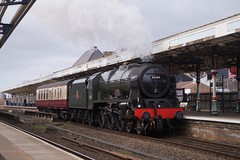 LMS 46100 'Royal Scot' at Middlesbrough Railway Station (06.02.2024)