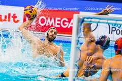 World Aquatics Championship. Waterpolo. Semi final. Hombres. ESP-ITA. Doha. Febrero 2024
