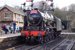 LMS 46100 'Royal Scot' Excursions at the NYMR (18.02.2024)