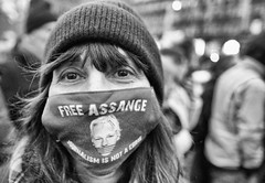 Rassemblement pour Julian Assange