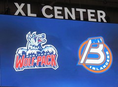    AHL: Bridgeport Islanders vs  Hartford  Wolfpack,  Hartford , CT                            