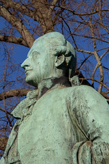 S 049_24 STRASBOURG [Interlude] Statue de Goethe - Ernst Waegener