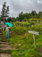Trail to Storseterfossen (waterfall), Geiranger, Norway_2023