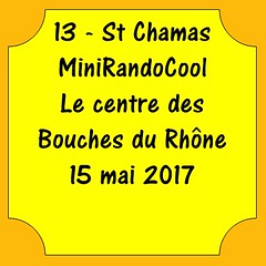 13 - St Chamas - MiniRandoCool - Le centre des Bouches du Rhône - 15 mai 2017