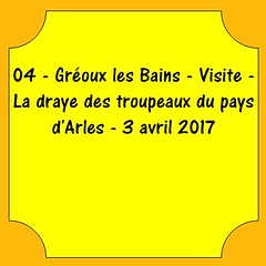 04 - Gréoux les Bains - La draille - 3 avril 2017