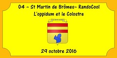 04 - St Martin de Brômes - RandoCool - Le Colostre - 29 octobre 2016