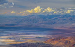 Dante's View Badwater Basin Spring Storm Clouds Death Valley National Park Vibrant Colors Fine Art Landscape Nature Photography California! Dr. Elliot McGucken Master Artist Photographer California !