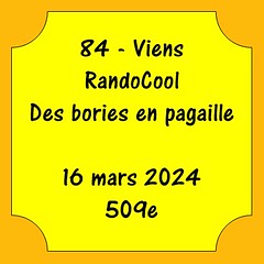 84 - Viens - RandoCool - Des bories en pagaille - 16 mars 2024 - 509e