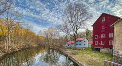 D & R Canal State Park & Prallsville Mills, Stockton, New Jersey, USA