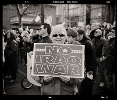 Peace Rally and March ~ Portland, Oregon ~ 18 January 2003