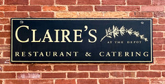 Claire's At the Depot -- Restaurant in Warrenton (VA) August 2023