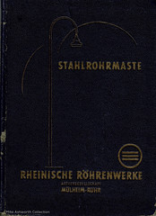 Stahlrohrmaste : Katalog : Rheinische Röhrenwerke AG : Mulheim a.d. Ruhr : 1950