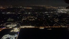 Approaching Landing at Tampa International Airport, Flight from Las Vegas, Nevada to Tampa, Florida