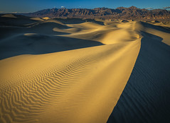 Death Valley Dunes Zen Tao Fine Art Landscape Nature Photography! Beautiful Sunset Mesquite Dunes Death Valley National Park California Desert! Elliot McGucken 45EPIC Master Medium Format Photographer