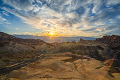 Zabriskie Point Sunset Death Valley National Park Fine Art Storm Clouds Landscape Photography! High Resolution California Desert Landscape Photos! Dr. Elliot McGucken High Res American West Landscape & Nature Fine Art!
