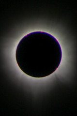 Totality with inner corona / prominences