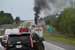 Truck Fire on I26