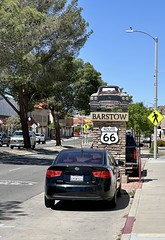 Route 66 through Barstow