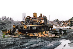 Scrapyards and Dumped Locos and Vehicles