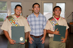 Troop 133 Tyrus Leland Eagle Scouts Aug 2011