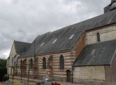 Beaufort-en-Santerre (église) façade Nord 1  • 9500