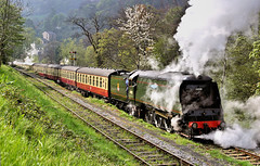 The Llangollen Railway.